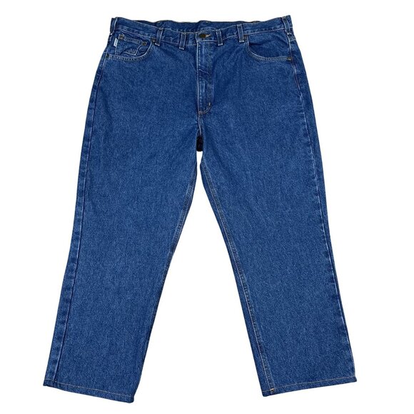 Carhartt Mens Traditional Fit Jeans Sz 42 x 27 - Picture 1 of 7